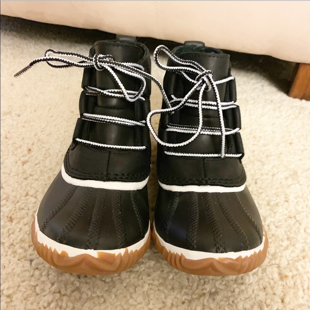 Sorel Out N About Leather Rain Boot